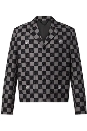 LOUIS VUITTON Veste boxy Damier