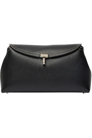 Totême Pochette en cuir T-Lock