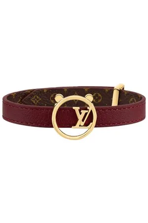 LOUIS VUITTON Bracelet en cuir LV Éclipse