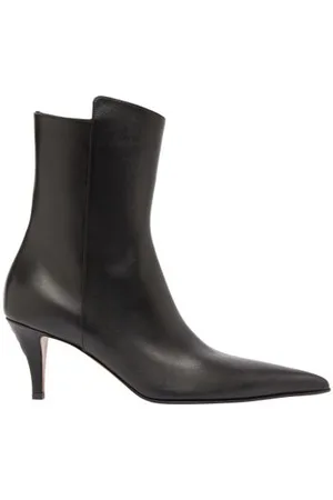Alexander McQueen Bottes Birdee en cuir
