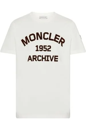 Moncler T-shirt à manches courtes avec logo imprimé