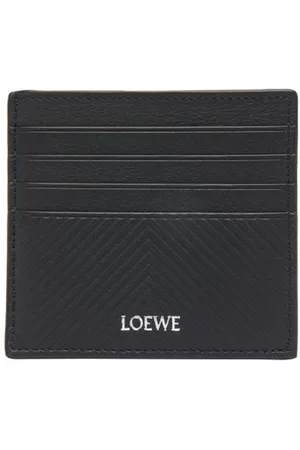 Loewe Porte-cartes simple ouvert en cuir de veau simple grainé souple