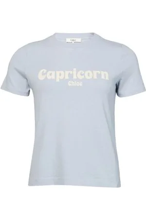 Chloé T-shirt impirmé Capricorn en coton