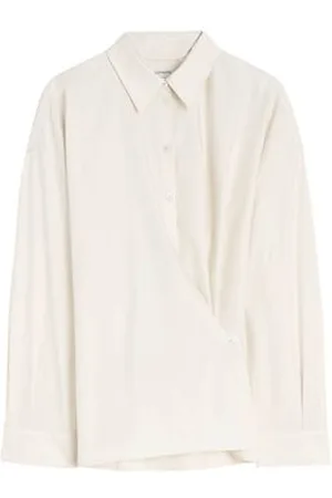 LEMAIRE Chemise twisted à col droit