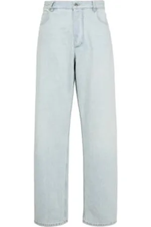 Bottega Veneta Pantalon blanchi en denim