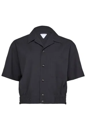Bottega Veneta Chemise en sergé de laine
