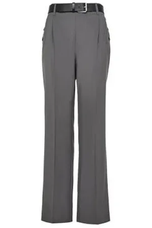 Moschino Pantalon en toile de laine
