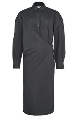 LEMAIRE Robe twisted à col droit
