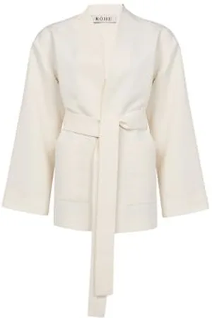 Rohe Blazer kimono ceinturé