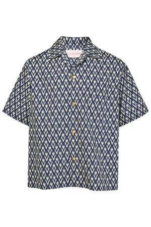 VALENTINO GARAVANI Chemise de bowling à manches courtes