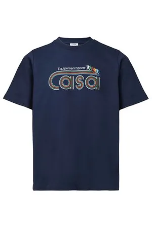 Casablanca T-shirt manches courtes imprimé Screen