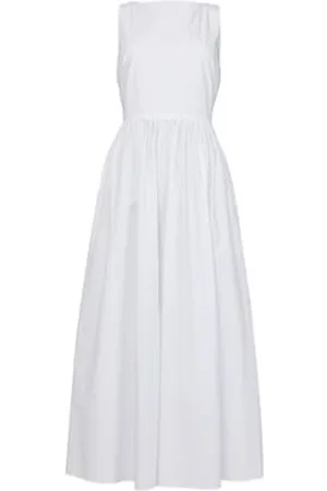MATTEAU Robe midi attachée au dos