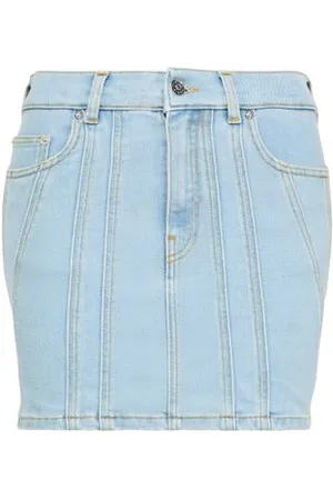 MUGLER Mini jupe en denim