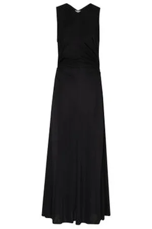 Bottega Veneta Robe longue à taille froncée