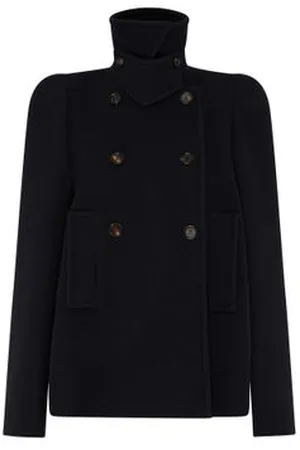 Chloé Manteau court en laine de mouton domestique