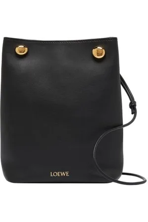 Loewe Sac Pebble Pouch en cuir de veau lisse