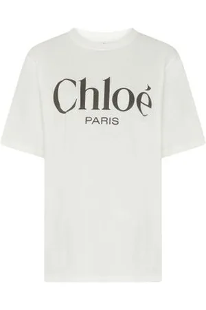 Chloé T-shirt Chloé logo en coton