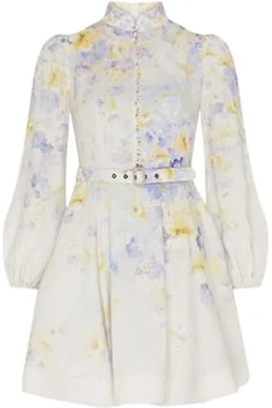 ZIMMERMANN Mini robe boutonnée Crush