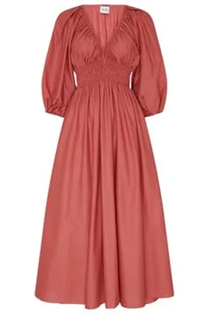 MATTEAU Robe froncée avec encolure plongeante