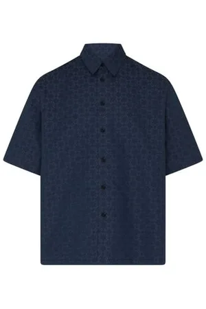 Givenchy Chemise en denim brillant monogramme 72