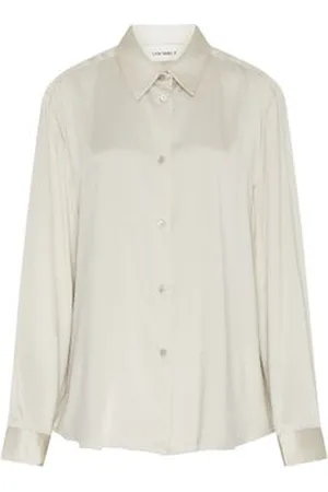 Lisa Yang Chemise à manches longues boutonnée en soie
