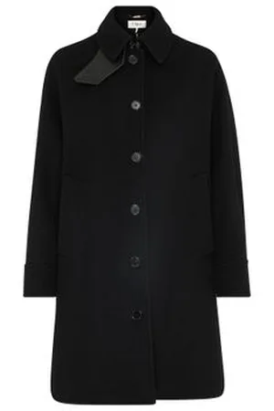 Chloé Manteau à col montant en laine vierge