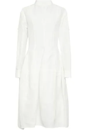 Bottega Veneta Robe en viscose et lin