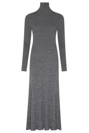 Moncler Robe longue en maille