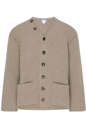 Bottega Veneta Cardigan en laine lourde