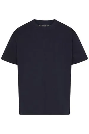 Bottega Veneta T-shirt rayé en coton double épaisseur