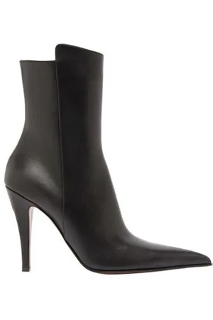 Alexander McQueen Bottes Birdee en cuir