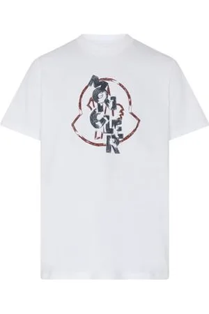 Moncler T-shirt imprimé à manches courtes