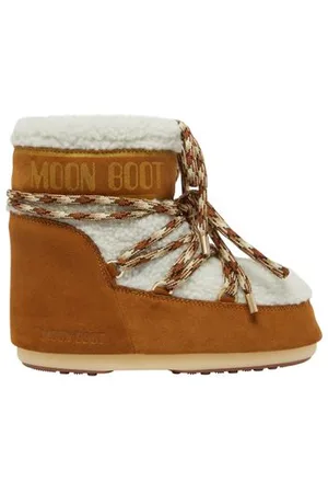 Moon Boot Bottines basses en peau de mouton retournée Icon