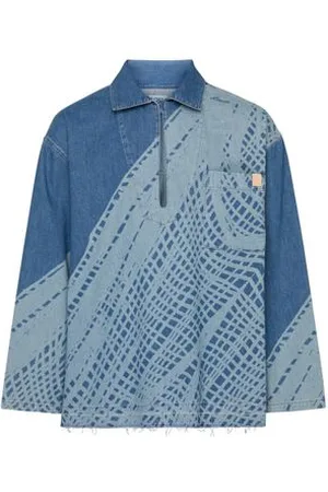 Loewe Veste en jean avec imprimé