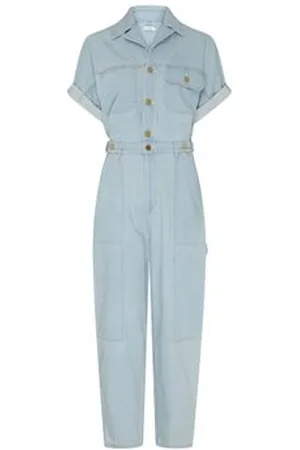 ZIMMERMANN Combinaison en denim Acacia