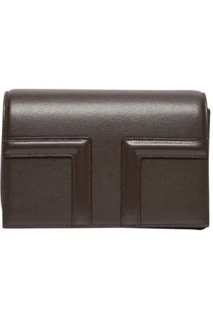 Totême Mini sac en cuir T-Flap