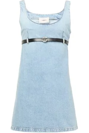 COPERNI Mini robe à ceinture en denim