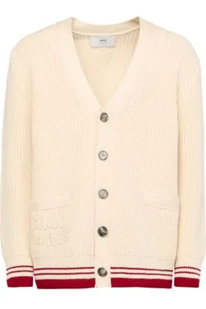Ami Cardigan bords-côtes