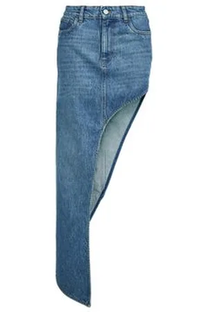 COPERNI Jupe en denim couvrant une jambe