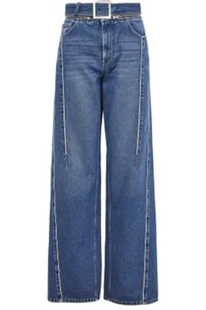 Jean Paul Gaultier Jean à ceinture zippée