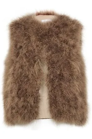 YVES SALOMON Gilet en plumes