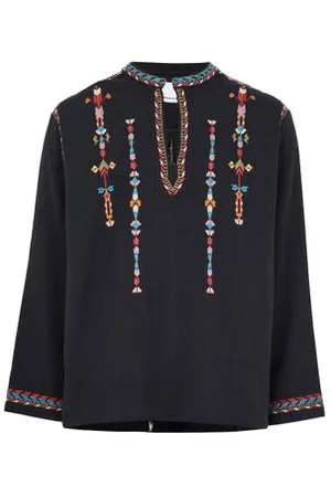 Isabel Marant T-shirt à manches longues à logo Zakaria