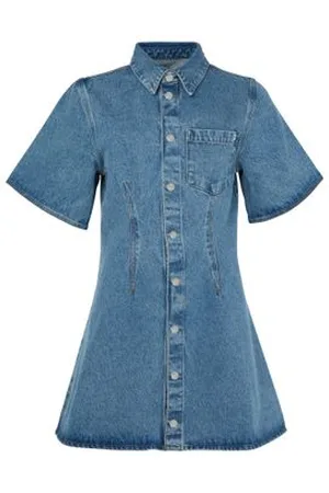 Ami Robe chemise à manches courtes