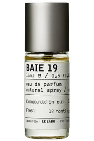 Le Labo Eau de parfum Baie 19, 15 ml