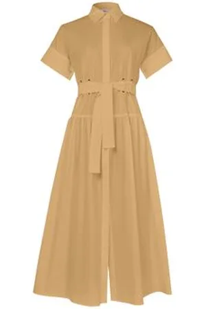 Max Mara Robe chemise en popeline de coton Agoraio