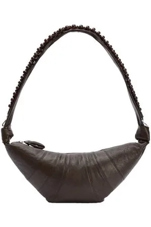LEMAIRE Sac croissant moyen avec perles