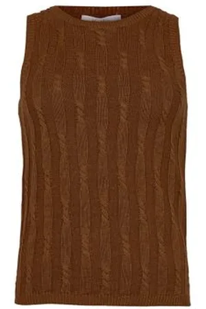 Max Mara Débardeur tricoté en lin Venusia