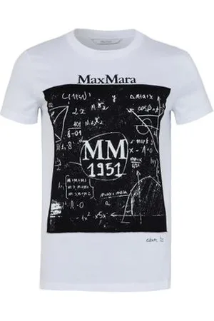 Max Mara T-shirt à imprimé Colibri