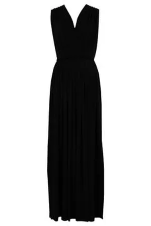 Max Mara Robe longue drapée en jersey Walter