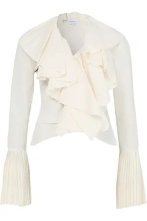 Alexander McQueen Chemise à volants
